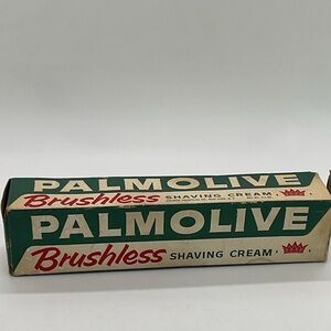 Vintage Palmolive Brushless Shaving Cream - Collectible Use Only